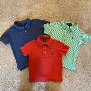 Boys Ralph Lauren Polos Sz 2T (lot of 3)